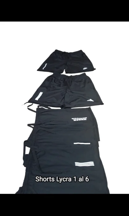 Shorts Lycra Adulto con Cierre