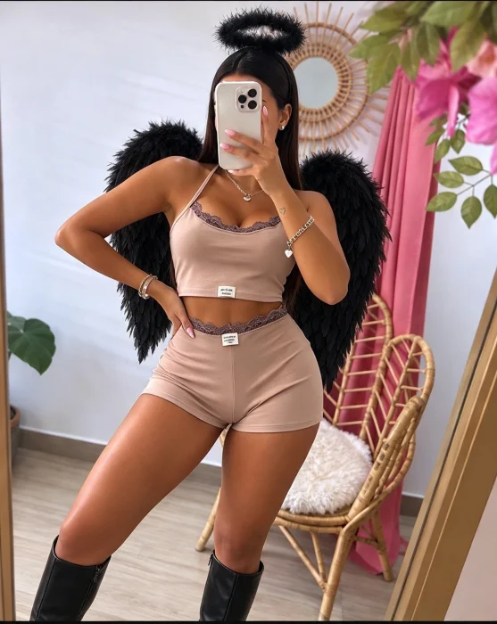 Conjunto Boxer+top