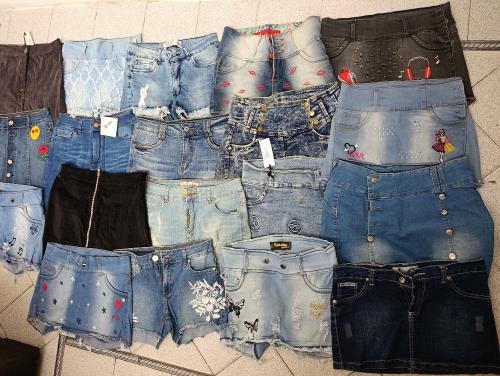 Lote de Shorts,pollera y Shorts Pollera