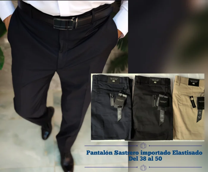 Pantalon Sastrero Importado