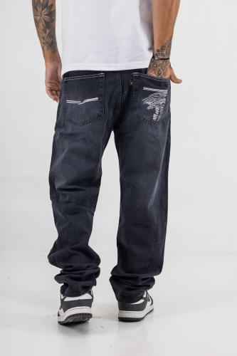 Jeans Slim Fit de Hombre Art Black Denim - Miniatura 3