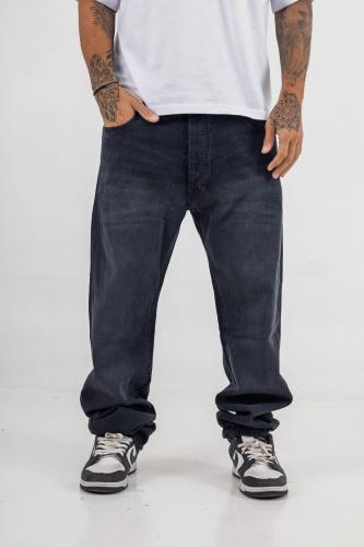 Jeans Slim Fit de Hombre Art Black Denim - Miniatura 4
