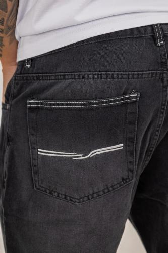 Jeans Slim Fit de Hombre Art Black Denim - Miniatura 7