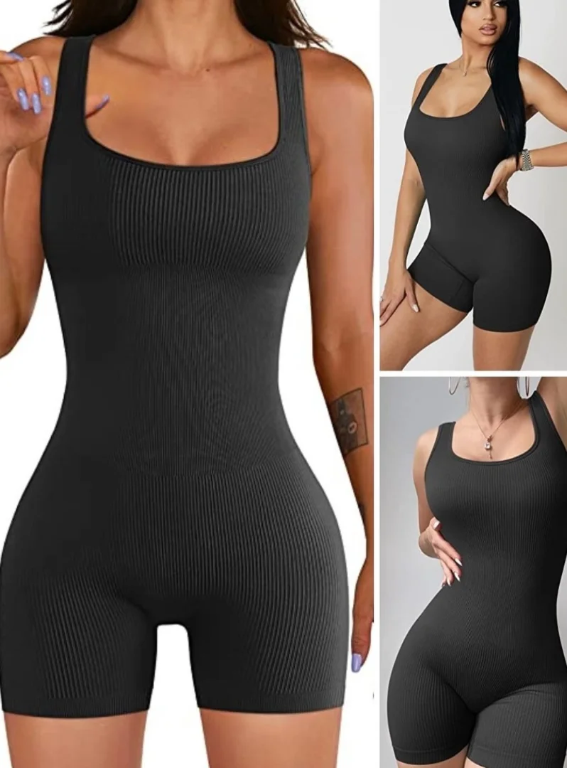 Catsuit Seamless Negro Morley - Imagen 4