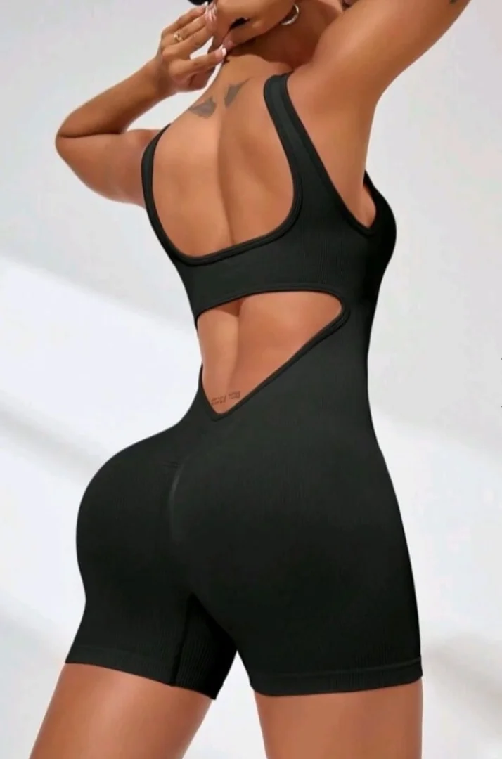 Catsuit Seamless Negro Morley - Imagen 5