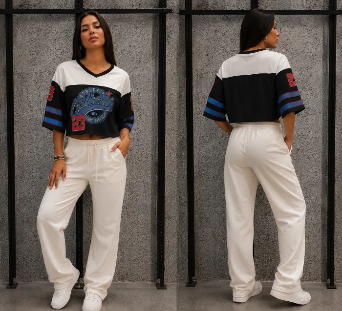 Remeras Combinadas Universitaria