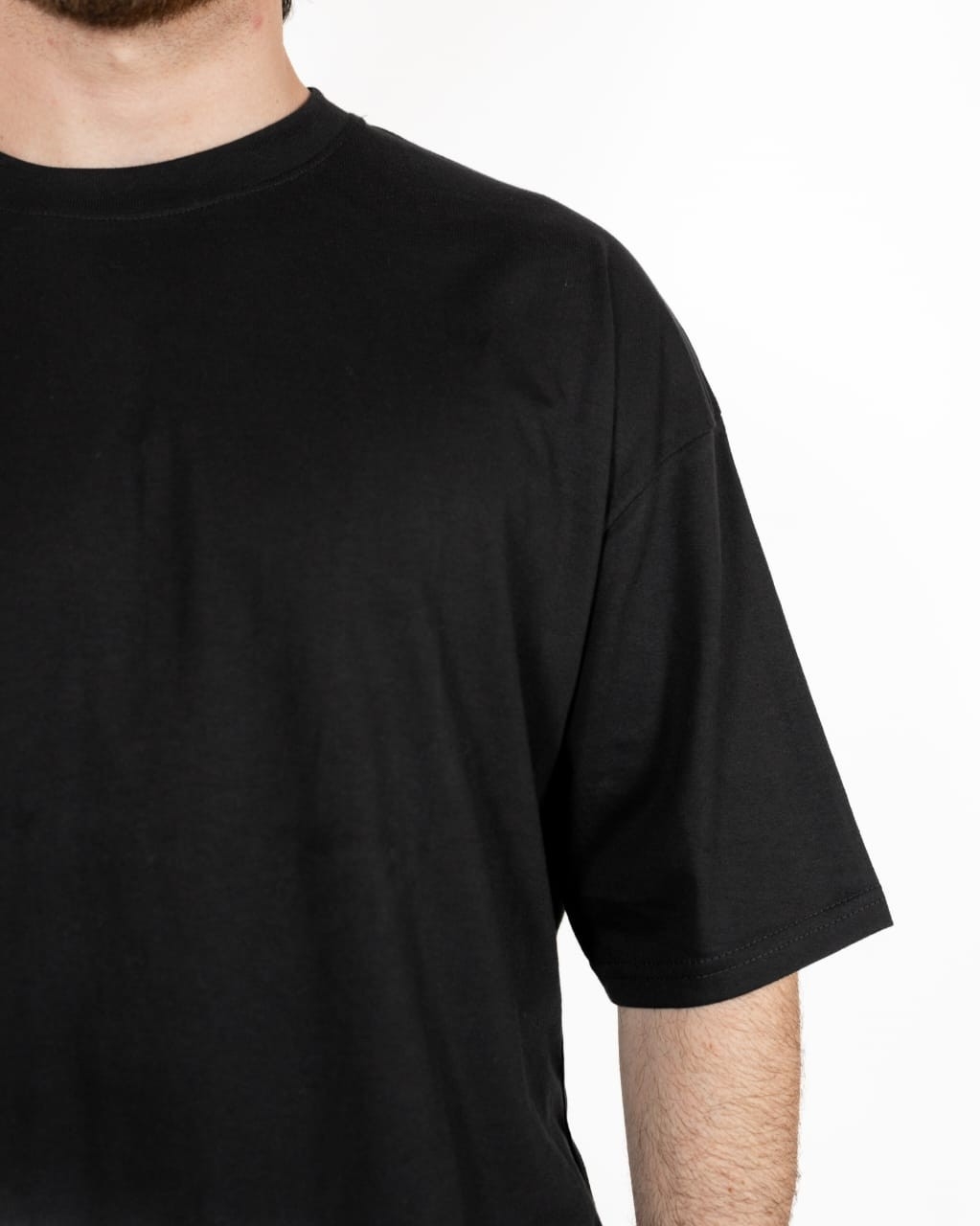 Remera Oversize Lisa Negro - Imagen 2