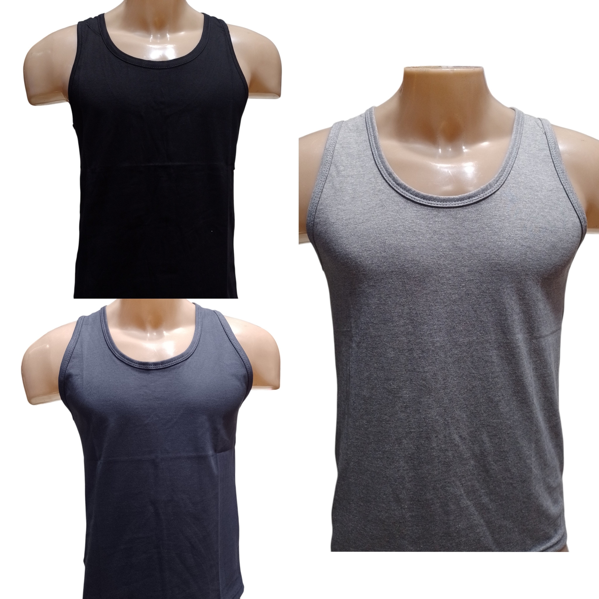 Musculosa de Algodon Peinado - Imagen 2