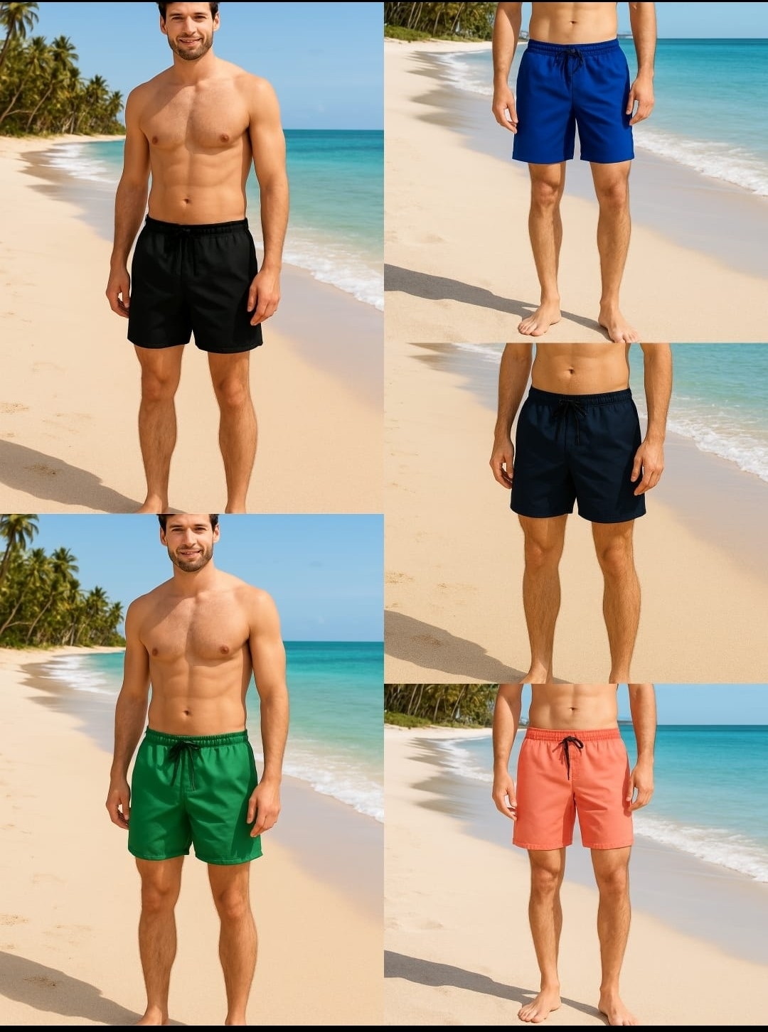 Shorts de Baño con Suspensores - Imagen 3
