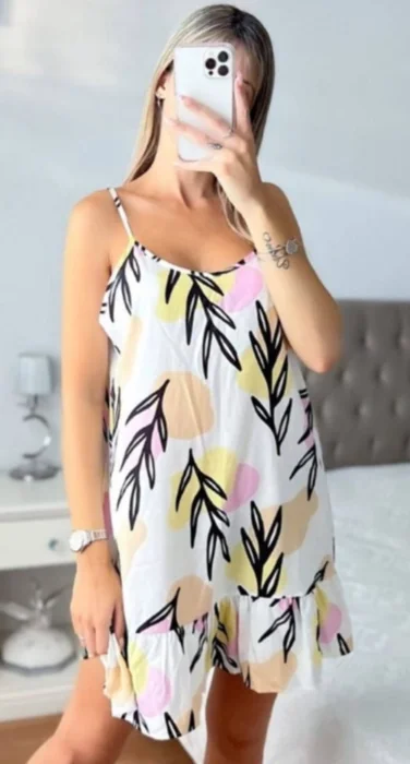 Vestido Solero Fibrana Dama
