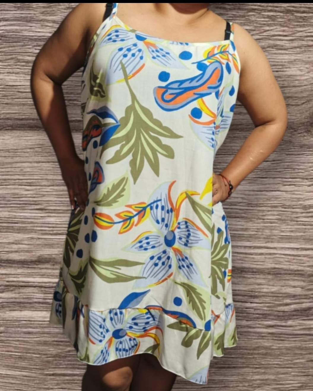 Vestido Solero Fibrana Dama - Imagen 2