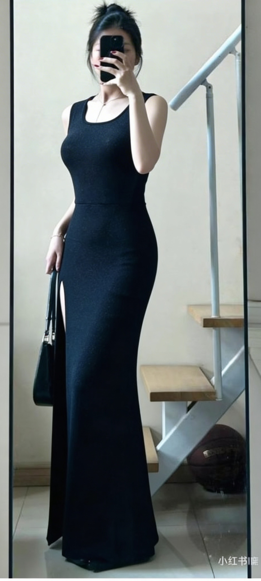 Vestido Largo de Lurex con Forro Interno - Imagen 2