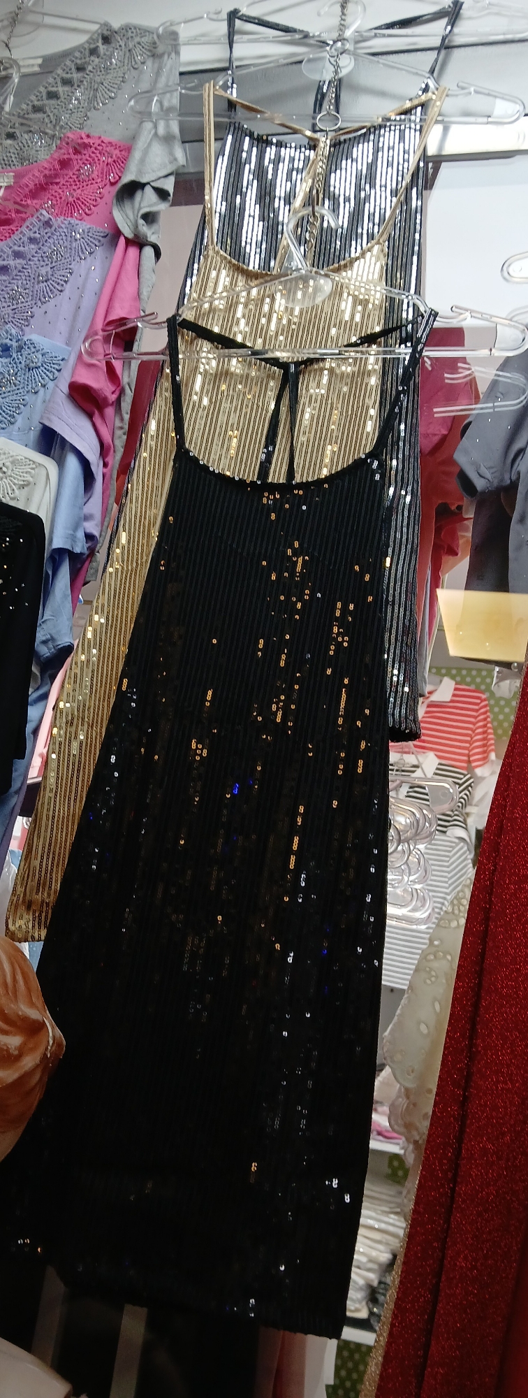 Vestido Corto de Tela Transfer - Imagen 2