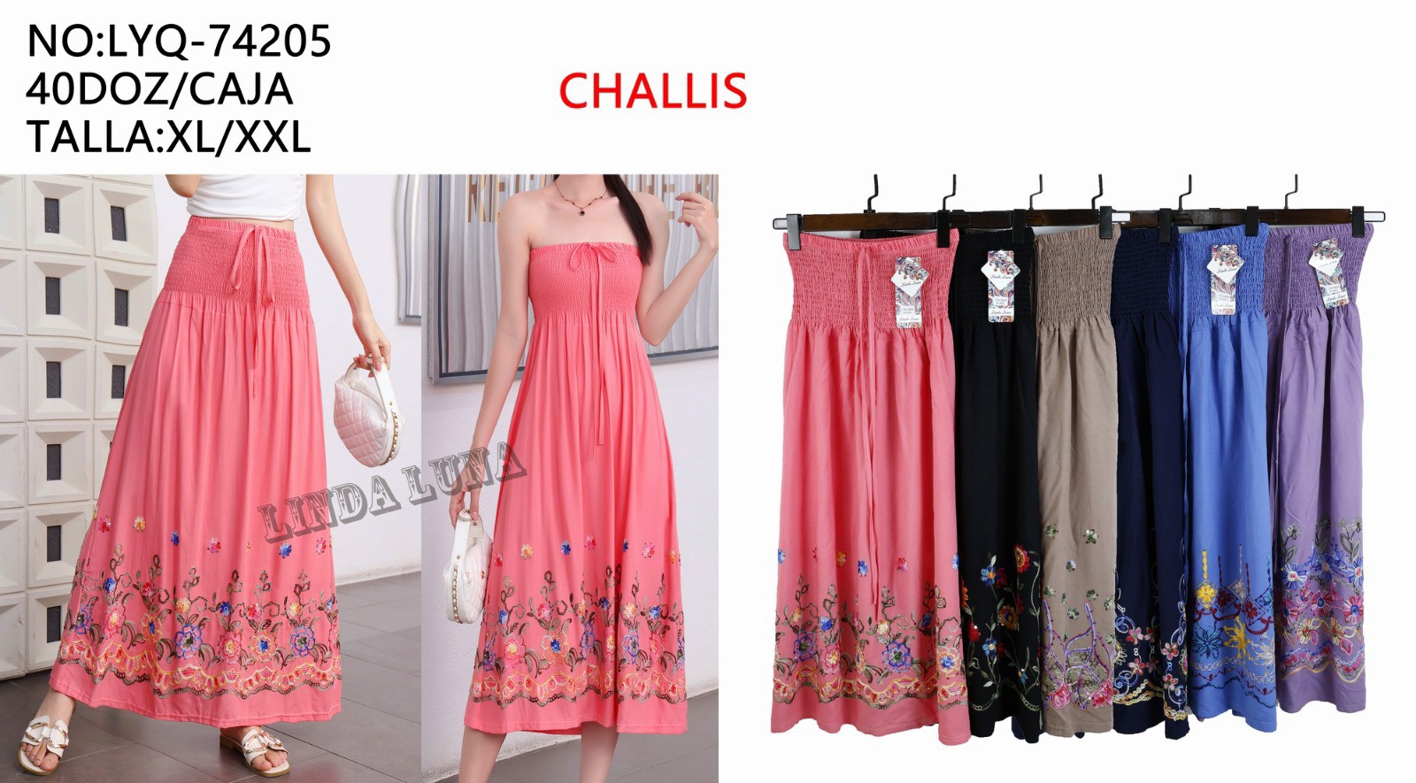 Pollera Bestido - Imagen 2