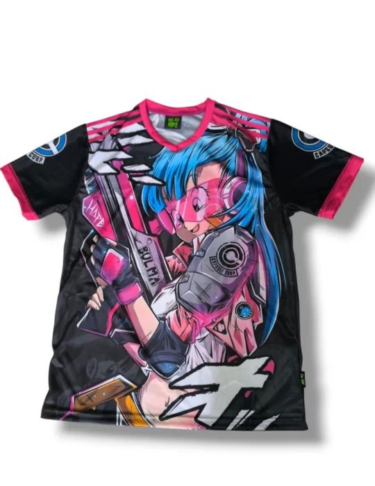 Camisetas Deportivas. Bulma. Dragón Ball Z