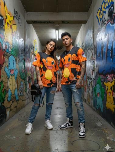Remeras Pokémon. Chaander