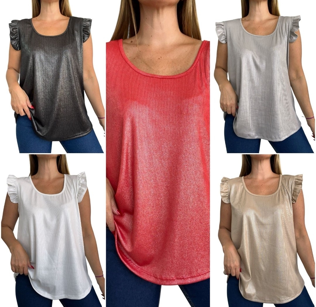 Musculosa con Volado - Imagen 2