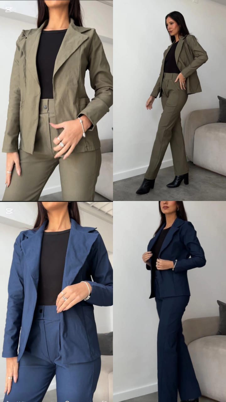 Conjunto Blazer+ Pantalón - Imagen 3