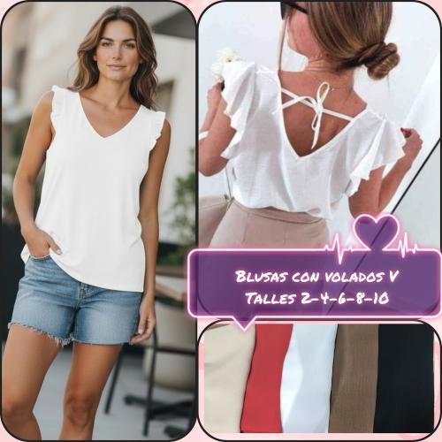 Blusas Volados V - Miniatura 2