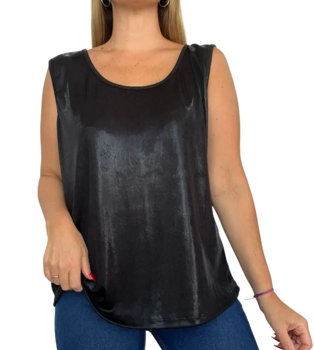 Musculosa de Foil
