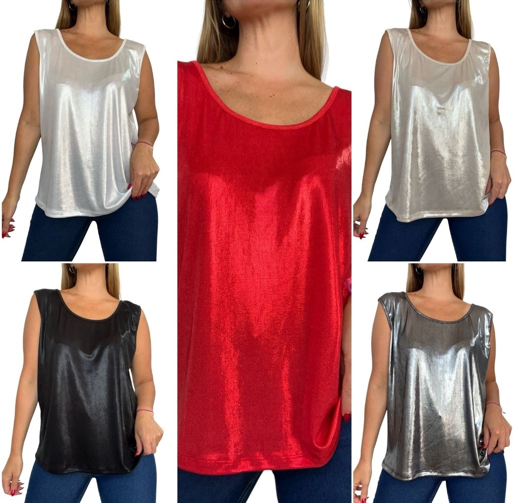 Musculosa de Foil - Imagen 3