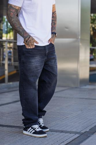 Pantalon  Mom Gris Oscuro - Miniatura 3