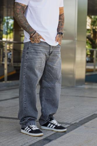 Baggy Gris con Bigote - Miniatura 3
