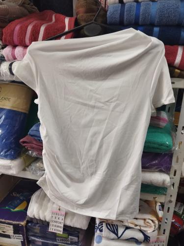 Remera Hombrito Embarazada Algodon Linea Jeble - Miniatura 5
