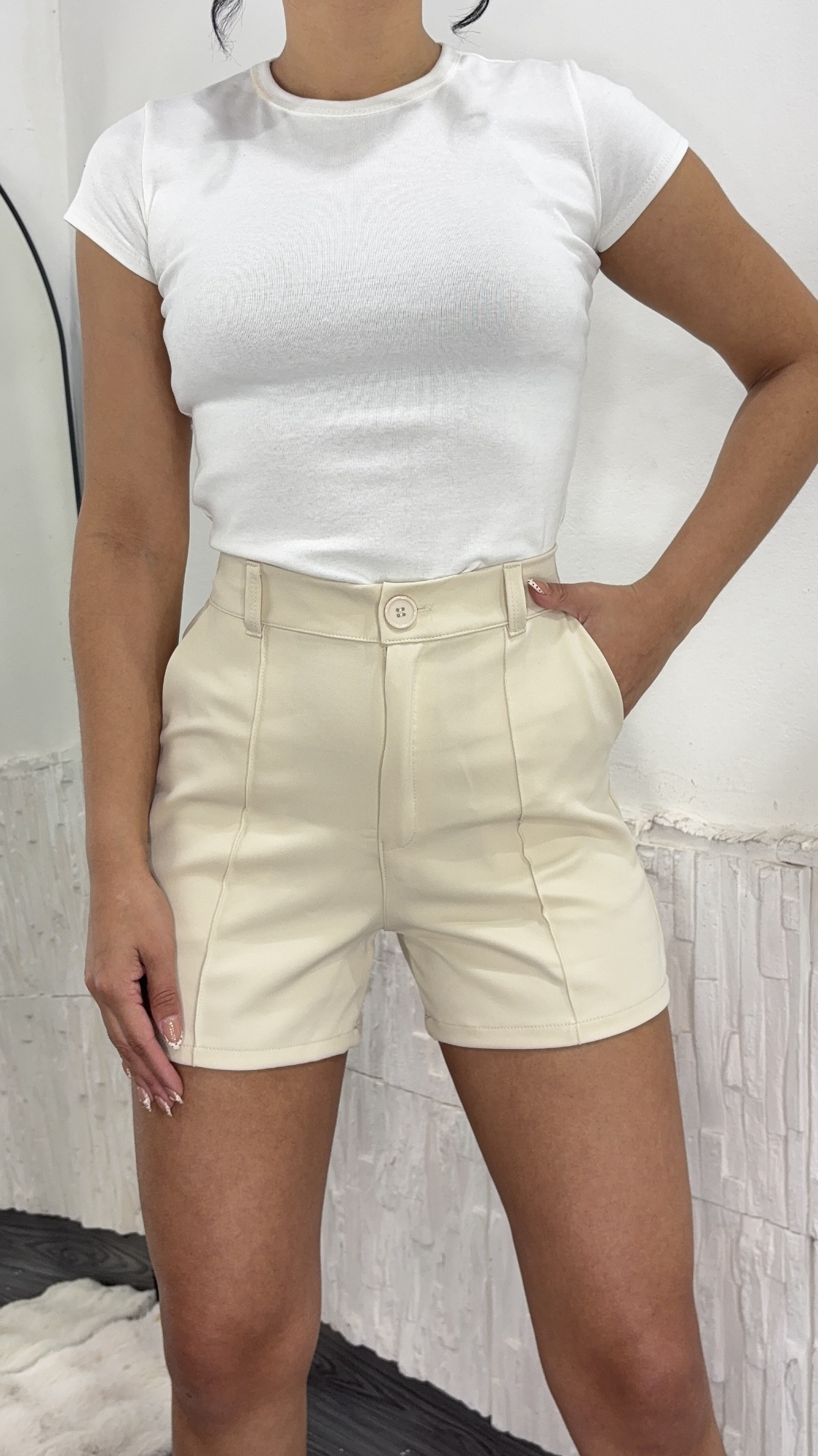 Short Sastrero con Línea en el Medio - Imagen 6