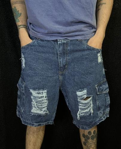 Bermudas Baggy Cargo Mom