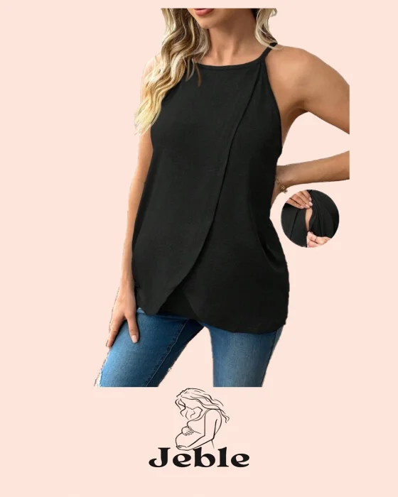 Remera Spandex Maternal Amamantar Linea Jeble