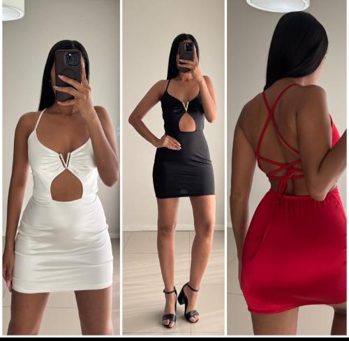 Vestido de Fiesta Saten C