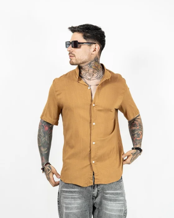 Camisas Cuello Mao