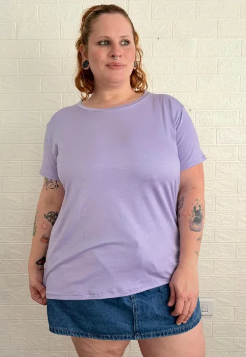 Remera Clásica Modal Viscosa Talle Especial