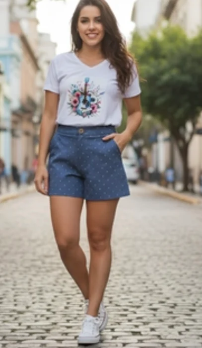 Remeras con  Estampas Talle Especial