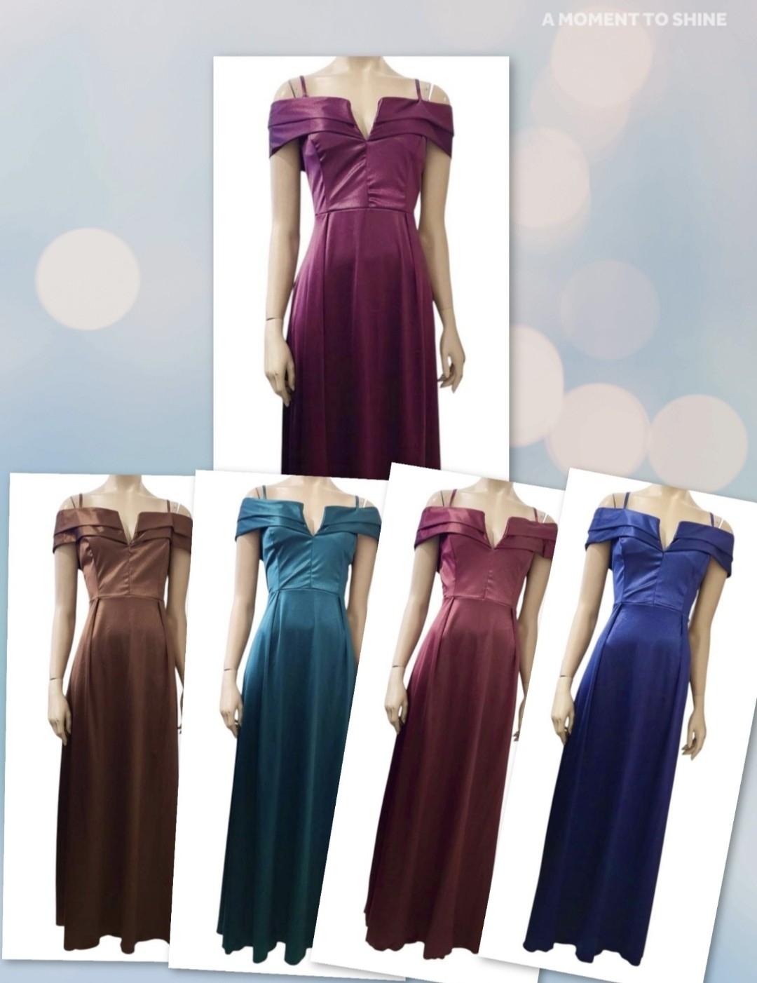 Vestido Cuello Bote y Moñito - Imagen 2