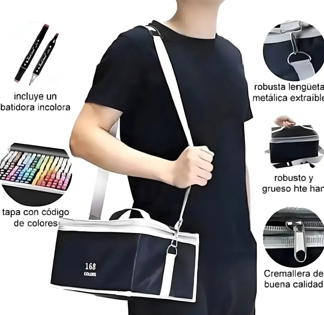 Marcadores Touch/marcadores Touch 168/fibrones/fibrones Touch/fibrones Doble Punta - Imagen 2
