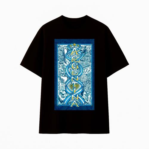 Remera Argentina Adulto Hombre Algodón Peinado