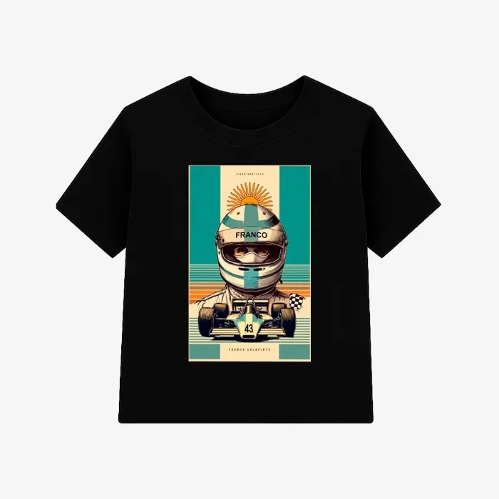 Remera Algodón Peinado Franco Colapinto