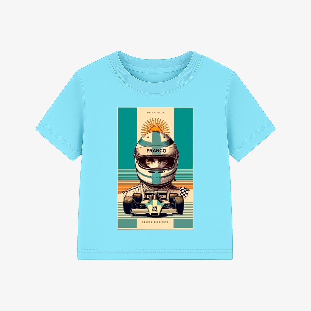 Remera Algodón Peinado Franco Colapinto - Imagen 2