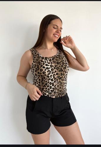 Musculosa Animal Print