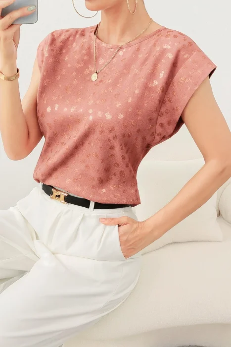 Blusa Manga Japonesa Cey con Foil