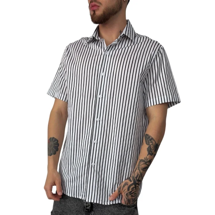 Camisa Rayado Poplin