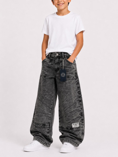 Baggy Quebrado Gris