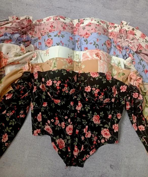 Corset Floreado