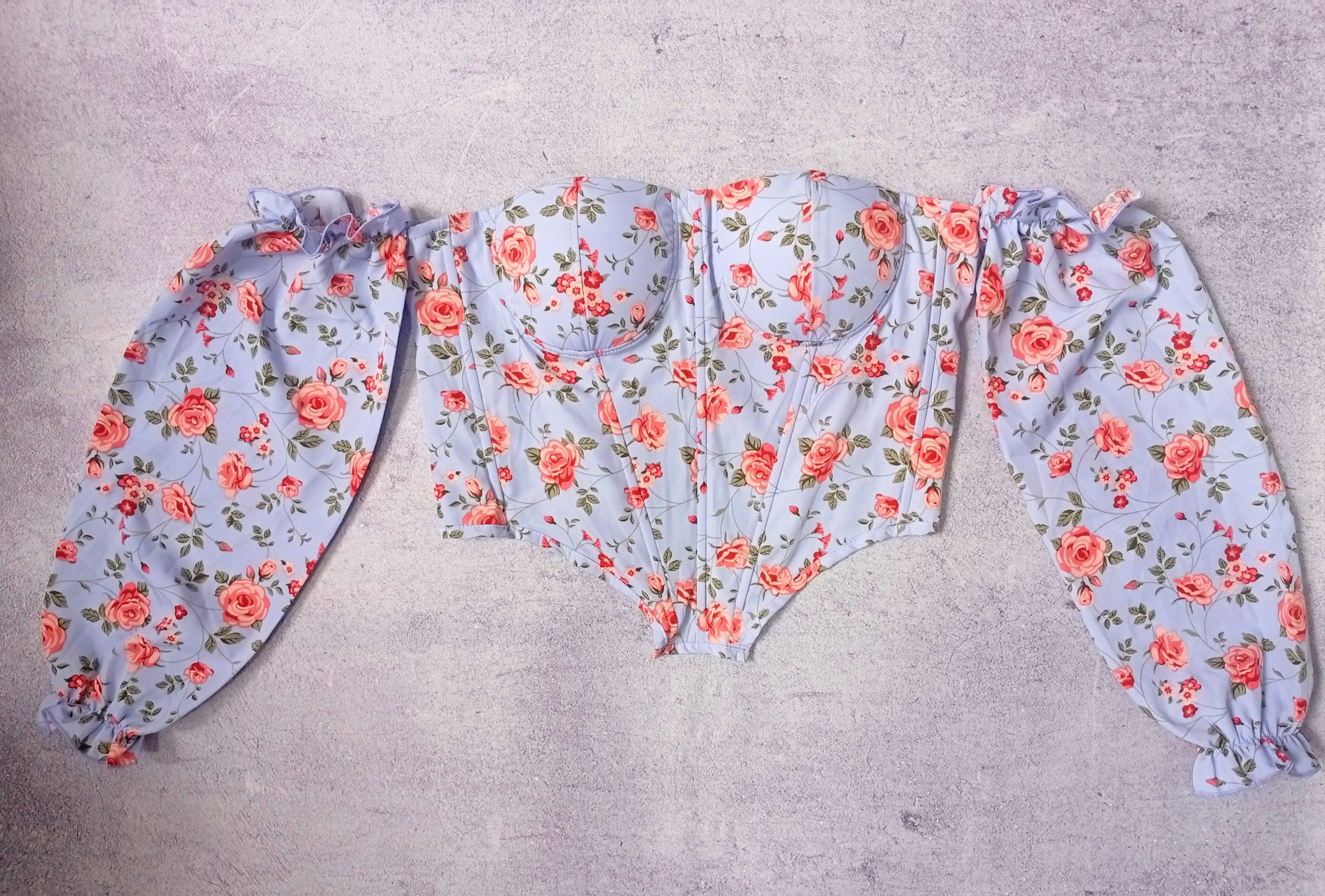 Corset Floreado - Imagen 3