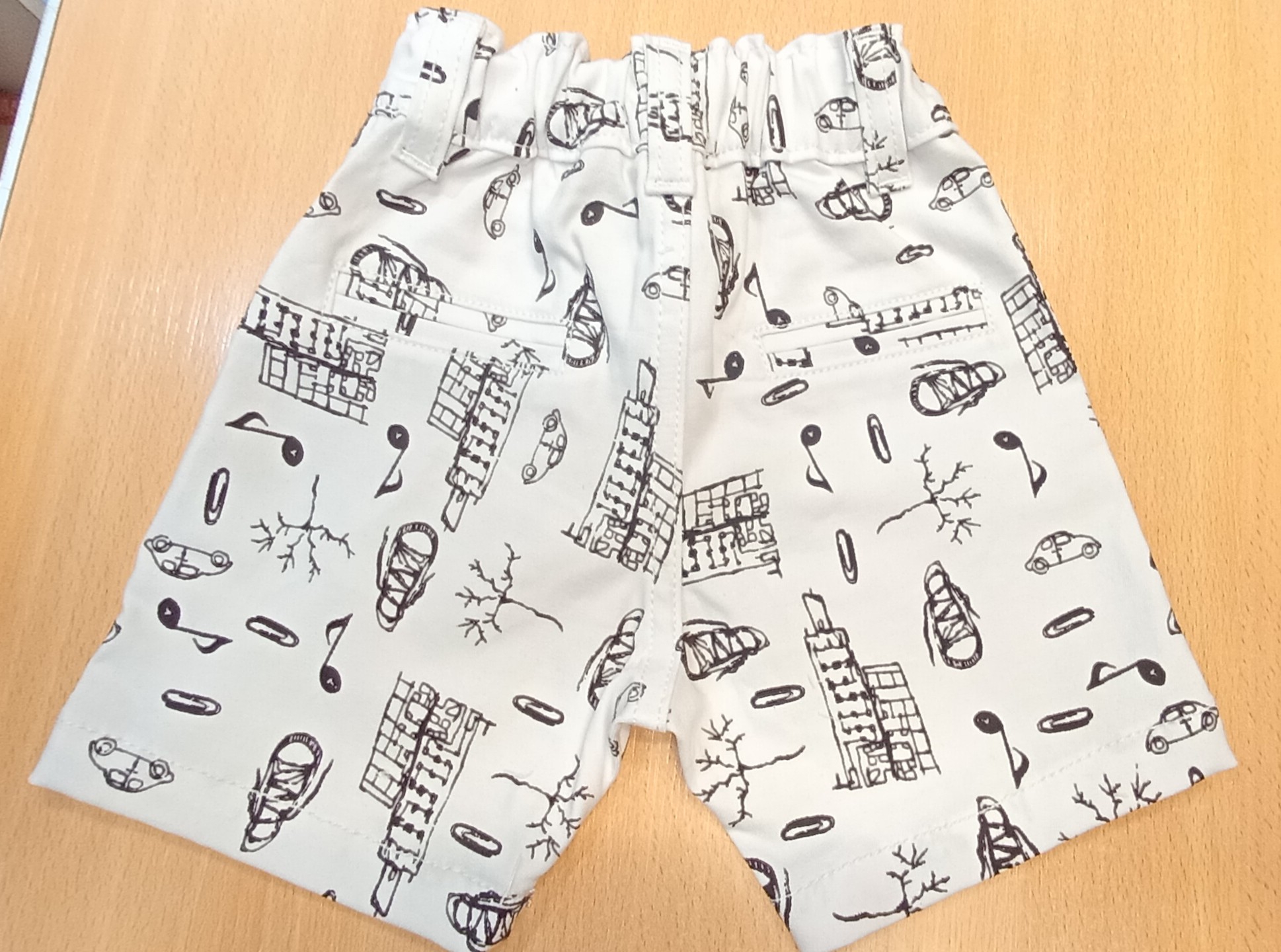 Bermudas Corte Chino Bebé - Imagen 3