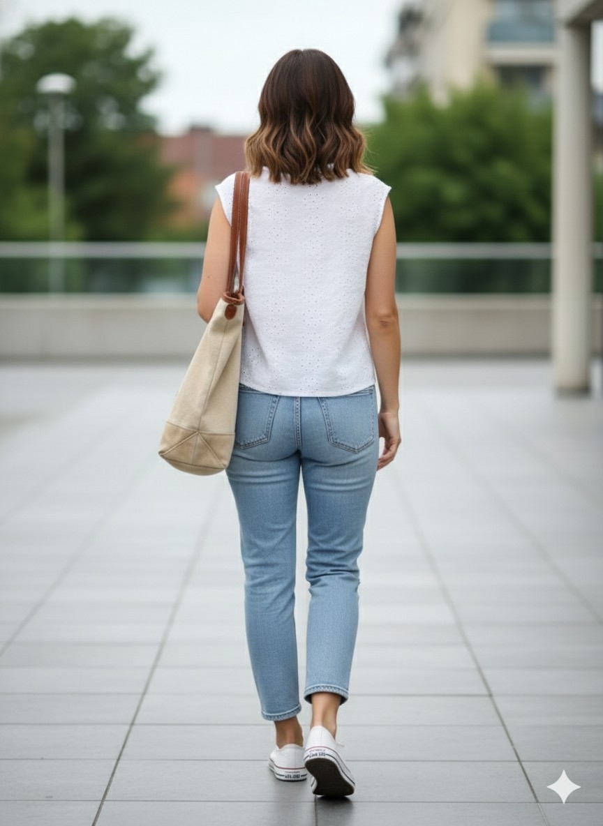 Blusa Broderi Milana - Imagen 3