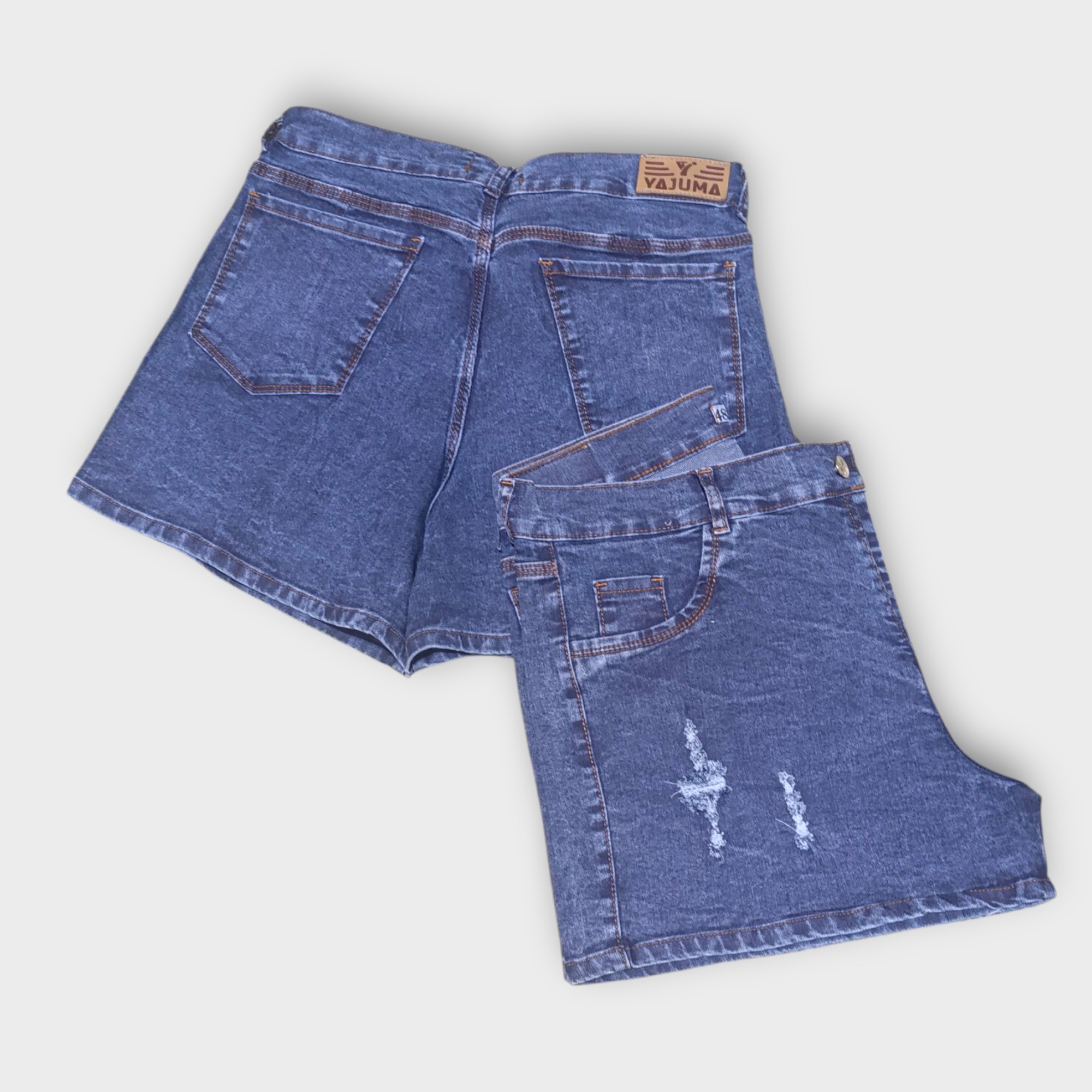 Shorts Especial Nevado Azul Roto - Imagen 2