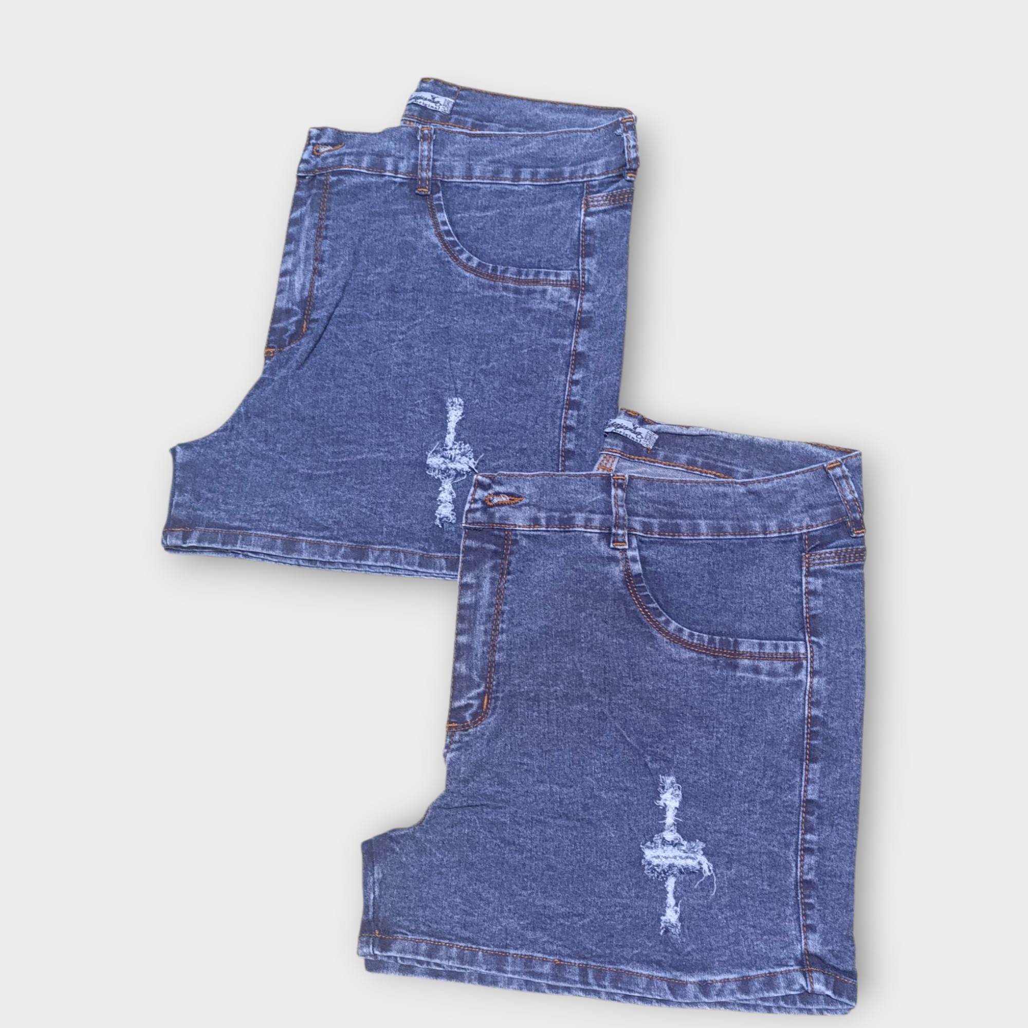 Shorts Especial Nevado Azul Roto - Imagen 3